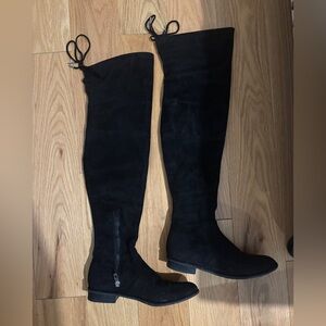 Marc Fisher Black Over-the-Knee Boots